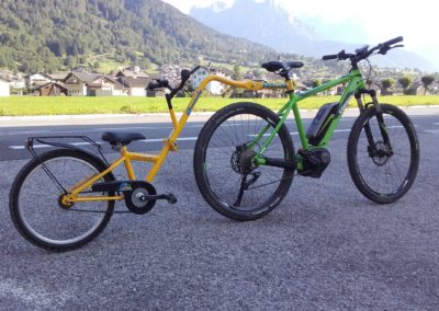 noleggio bici con camellino cicli Bettega Primiero