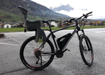 ebike con seggiolino noleggio