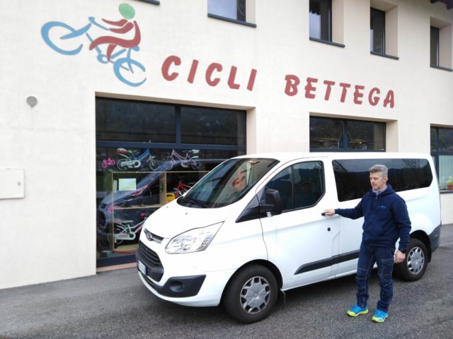 Servizio consegne a domicilio Cicli Bettega Mezzano