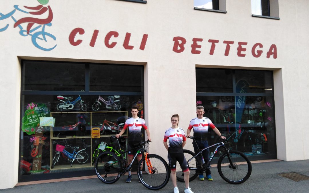 sezione ciclismo us primiero sponsor cicli Bettega Mezzano