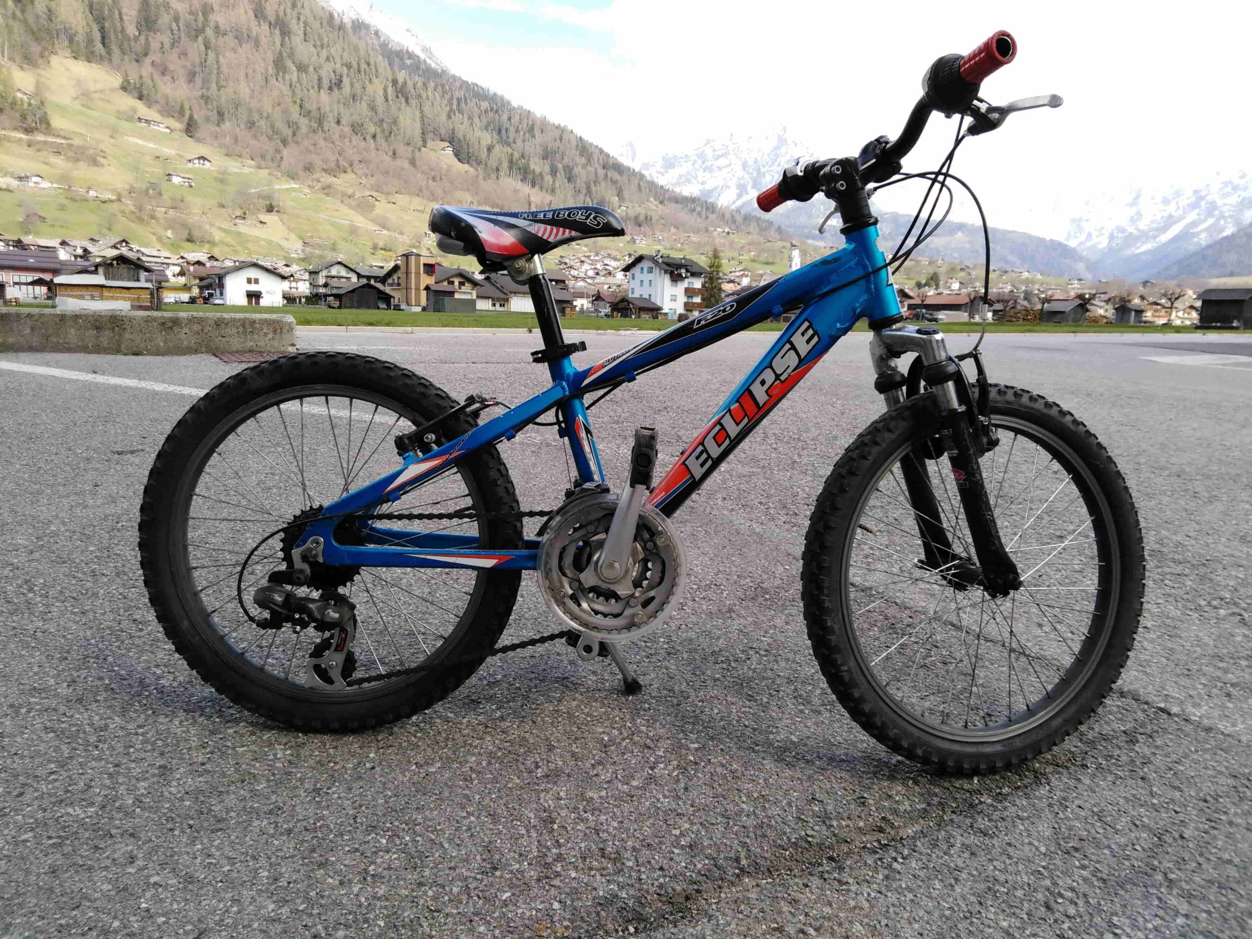 MTB bambino azzurro 20 all 18v « Cicli Bettega ☆ Primiero (TN)