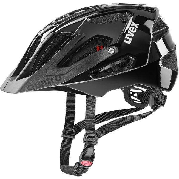 casco Uvex quatro all black