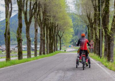 Tour del Primiero in bici con ebike comode e con mezzi speciali