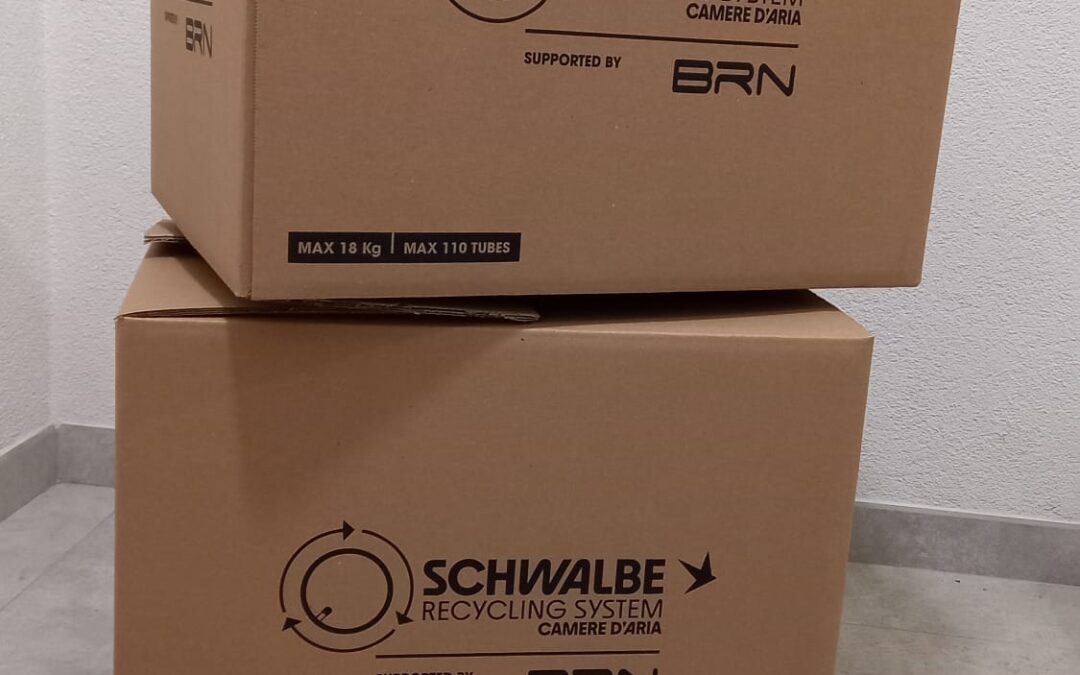 Servizio riciclo camere d'aria