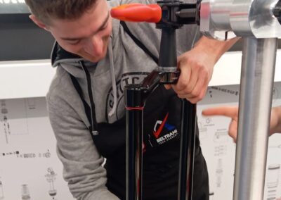 Servizio revisione forcelle ed ammortizzatori