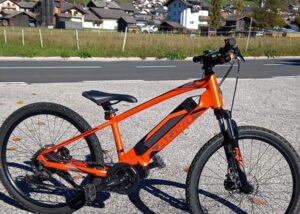 E bike bambino 24 usata